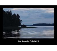Die Seen der Erde 2025 Fotokalender DIN A3: Monatskalender mit Bild-Motiven aus Fauna und Flora, Natur, Blumen und Pflanzen