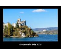 Die Seen der Erde 2025 Fotokalender DIN A3: Monatskalender mit Bild-Motiven aus Fauna und Flora, Natur, Blumen und Pflanzen