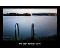 Die Seen der Erde 2025 Fotokalender DIN A3: Monatskalender mit Bild-Motiven aus Fauna und Flora, Natur, Blumen und Pflanzen