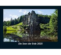 Die Seen der Erde 2025 Fotokalender DIN A5: Monatskalender mit Bild-Motiven aus Fauna und Flora, Natur, Blumen und Pflanzen