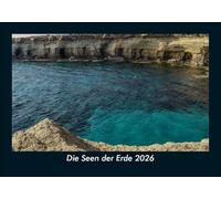 Die Seen der Erde 2026 Fotokalender DIN A5: Monatskalender mit Bild-Motiven aus Fauna und Flora, Natur, Blumen und Pflanzen