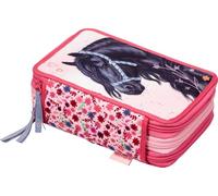 Die Spiegelburg - Astuccio a 3 scomparti - Amici dei cavalli, Multicolore, Per bambini