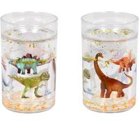 Die Spiegelburg - Bicchieri glitterati - Dino Friends