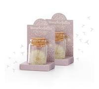 Die Stadtgärtner - Set di 2 penne a forma di leone in vetro, bella idea regalo per matrimonio, compleanno, Natale, portafortuna, realizzata a mano in Germania