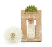 Die Stadtgärtner "Wundererfülller I Piccoli ombrelloni in vetro da regalare buoni auguri, ideale come regalo di compleanno e regalo di nozze, bicchiere portafortuna, fatto a mano in Germania