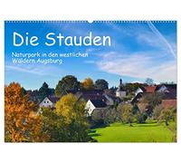 Die Stauden, Naturpark in den westlichen Wälder Augsburgs (Wandkalender 2026 DIN A2 quer), CALVENDO Monatskalender: Grüne Wälder, kleine Bäche, ... Augsburg. Eine Landschaft wie im Bilderbuch