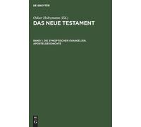 Die Synoptischen Evangelien, Apostelgeschichte (Copertina rigida)