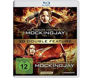 Die Tribute von Panem - Mocking Jay 1 & 2 3D Double Feature (Blu-ray)