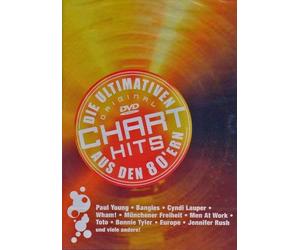 Die ultimativen Chart Hits aus den 80'ern - DVD mit interaktivem Menü - Richard Sanderson, Paul Young, Whami, Cyndi Lauper, Bonnie Tyler, Jennifer Rush, Bangles, Cook Da Books, Toto, Men at Work, Don Johnson, Cock Robin, The weather girls, Eigth Wonder, Desireless, Münchener Freiheit, Europe