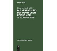 Die Verfassung Des Deutschen Reichs Vom 11. August 1919 (Copertina rigida)