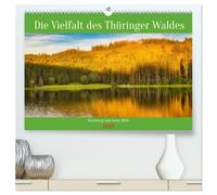 Die Vielfalt des Thüringer Waldes (hochwertiger Premium Wandkalender 2026 DIN A2 quer), Kunstdruck in Hochglanz: Lassen sie sich inspirieren und begeistern von den schönen Landschaften Thüringens