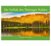 Die Vielfalt des Thüringer Waldes (Wandkalender 2026 DIN A2 quer), CALVENDO Monatskalender: Lassen sie sich inspirieren und begeistern von den schönen Landschaften Thüringens