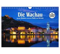 Die Wachau - An der Donau zwischen Melk und Krems (Wandkalender 2026 DIN A4 quer), CALVENDO Monatskalender: Malerische Flusslandschaft in Österreich