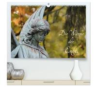 Die Wärme der Engel (hochwertiger Premium Wandkalender 2026 DIN A2 quer), Kunstdruck in Hochglanz: Engel als Begleiter durch das Jahr