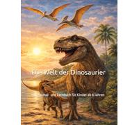 Die Welt der Dinosaurier: Ein Ausmal- und Lernbuch für Kinder ab 6 Jahren