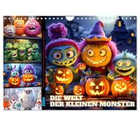 Die Welt der kleinen Monster (Wandkalender 2026 DIN A4 quer), CALVENDO Monatskalender: Verpasse nicht das lustige Chaos mit den kleinen Monstern.