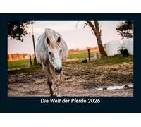 Die Welt der Pferde 2026 Fotokalender DIN A5: Monatskalender mit Bild-Motiven von Haustieren, Bauernhof, wilden Tieren und Raubtieren