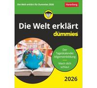 Die Welt erklärt für Dummies Tagesabreißkalender 2026: Der Tagesabreißkalender 2026 mit spannendem Allgemeinwissen. Tischkalender zur erfolgreichen ... die Welt in verständlicher Sprache erklärt