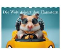 Die Welt gehört den Hamstern (Wandkalender 2027 DIN A3 quer), CALVENDO Monatskalender: Die charmantesten Hamster der Welt in liebevollen Alltagsszenen