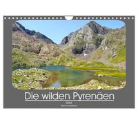 Die wilden Pyrenäen (Wandkalender 2026 DIN A4 quer), CALVENDO Monatskalender: Pyrenäen - Haute Randonnée Pyrénéenne (HRP) die Weitwanderroute auf dem ... Pyrenäen vom Mittelmeer bis zum Atlantik