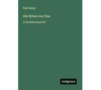 Die Witwe von Pisa: in Großdruckschrift