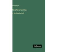 Die Witwe von Pisa: in Großdruckschrift