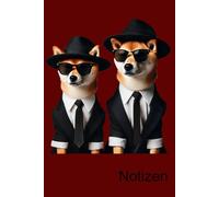 Die Woof Brothers - Hunde auf einer Mission, Tagebuch, Notizbuch mit lustigen Shiba Inus, Softcover, A5: Das perfekte Geschenk für Shiba Inu Fans