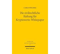 Die zivilrechtliche Haftung für Kryptowerte-Whitepaper