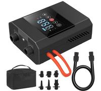 Diealles Shine Pompa Elettrica SUP 12000mAh, 20PSI Compressore Aria Portatile con Auto-Off, 12V DC Connessione Pompa ad Aria, per Tavole da Paddle, Kayak, Ali del Vento