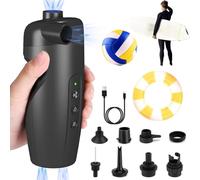 Diealles Shine SUP, pompa ad aria elettrica, 3000 mAh, pompa ad aria ricaricabile, 20 PSI, ad alta pressione, per kayak, paddle, barche, materasso ad aria, galleggiante, palle sportive, sacchetti