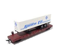 Diecast 1/87 Per Il Giocattolo Regalo Modello Treno Simulazione Plastica Trasportatore Container Ferroviari Veicolo Da Collezione
