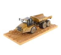 MODELLINO CAMION CANTIERE STATICO CATERPILLAR CAT745 CASSONE RIBALTABILE 1/50