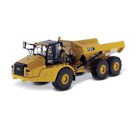 Diecast Masters 85528-Caterpillar Tipper ADT 745, Scala 1:50, Circa 22,7 x 7,6 x 7,6 cm, a Partire da 14 Anni, Colore Yellow, 85528