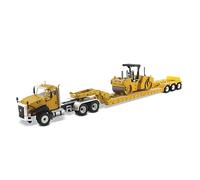 Diecast Masters 85601c - Trattore CAT CT660 Day Cab & KL120 Low-Profile HDG Trailer con CB-534D, scala 1:50, da 14 anni, in scatola di cartone, adatto ai collezionisti