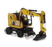 Diecast Masters 85662 - Cat M323F Escavatore a due vie Cat, giallo, scala 1:50, da 14 anni, in scatola di latta, adatto ai collezionisti