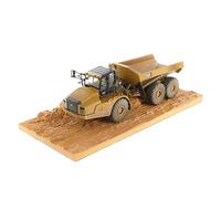 MODELLINO CAMION CANTIERE STATICO CATERPILLAR CAT745 CASSONE RIBALTABILE 1/50