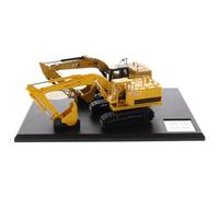 Diecast Masters- Gatto 85715-Escavatore Caterpillar Evolution Set con Libro 225 e Cat 323, Scala 1:50, Circa 6,3 x 8,0 x 16,3 cm, da 14 Anni, Colore Yellow, 85715