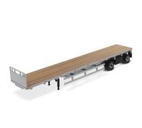 Diecast Masters 91023 - Rimorchio a pianale da 53 piedi, in argento, scala 1:50, a partire da 14 anni, in scatola da esposizione, adatto ai collezionisti