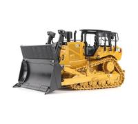 Diecast Masters Apripista Caterpillar D8 in scala 1:50 (Configurazione del gestore di rifiuti) | Modello 85758 di camion per gatti e attrezzature per l'edilizia della serie High Line