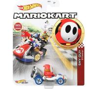DieCast Modellino Kart di Shy Guy versione B-Dasher da Super Mario Kart - Sca...