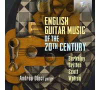 Andrea Dieci – Musica per chitarra inglese del XX secolo (Lennox Berkeley) – CD