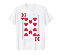 Dieci di cuori | Modern Royalty Royal Flush Group Costume Maglietta