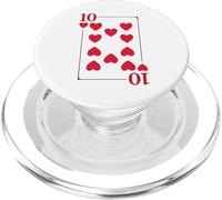 Dieci di cuori | Modern Royalty Royal Flush Group Costume PopSockets PopGrip per MagSafe