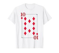 Dieci di diamanti | Modern Royalty Royal Flush Group Costume Maglietta