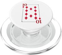 Dieci di diamanti | Modern Royalty Royal Flush Group Costume PopSockets PopGrip per MagSafe
