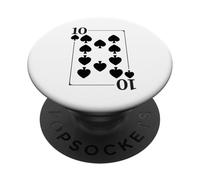 Dieci di picche | Modern Royalty Royal Flush Group Costume PopSockets PopGrip Adesivo