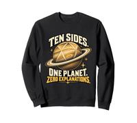 Dieci Lati Un Pianeta Zero Spiegazioni Saturno Scienza Felpa