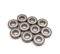 Dieci PC 6202Z 15x35x11mm doppia schermatura con scanalatura profonda cuscinetto