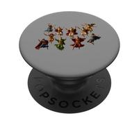 Dieci Signori che saltano PopSockets PopGrip Adesivo
