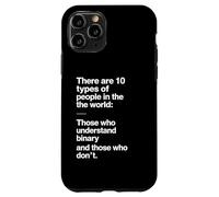 Dieci Tipi Di Persone Binario Scherzo Coder Design Custodia per iPhone 11 Pro